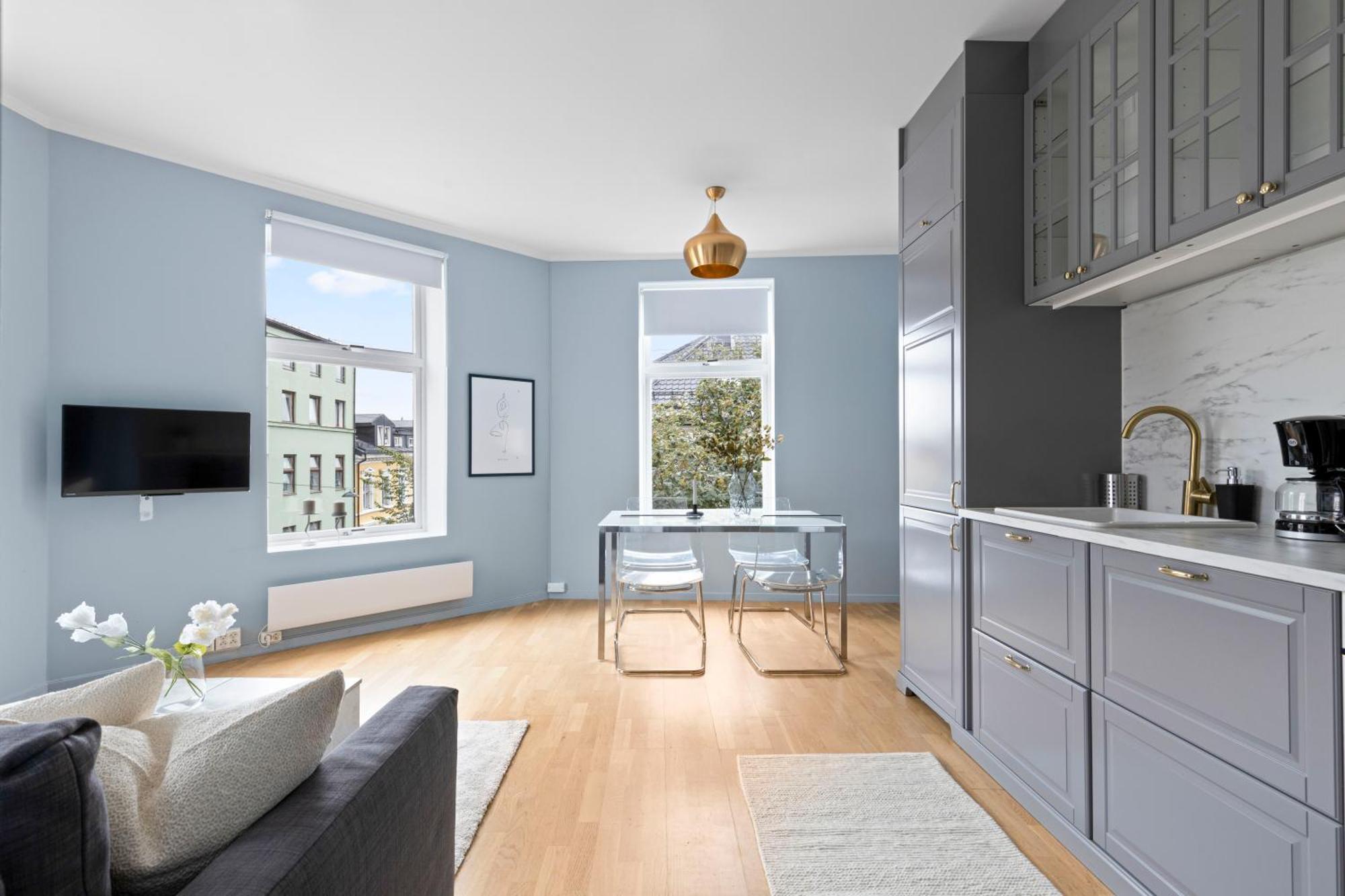 Modern And Bright Apartment In Central オスロ エクステリア 写真
